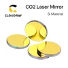 Cloudray Co2 Laser Si reflective Mirrors for Laser Engraver Gold-Plated Silicon Reflector Lenses Dia. 19 20 25 30 38.1 mm ► Photo 3/6