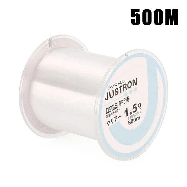 White 500M Новая низкая цена, 500 м сильный качество нейлон Рыбалка леска 2LB 4LB 6LB 8LB 10LB 12LB 16LB 20LB 25LB 30LB 35LB - Цвет: White 500M