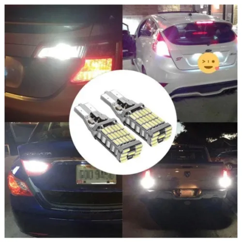 Горячее предложение 2 шт. Универсальное декодирование авто светодиодный фонарь