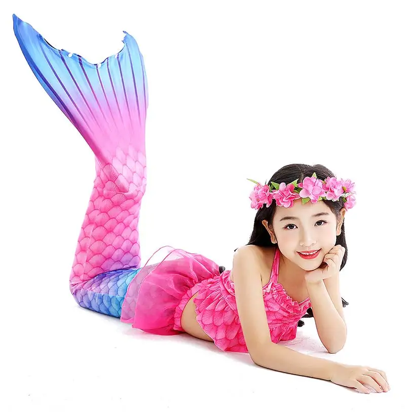 Cute Kawaii Mermaid Tail Costume For Girls