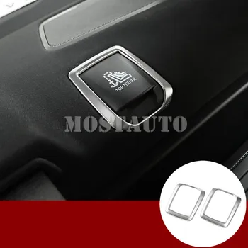 

For BMW 5 Series G30 G31 Inner Rear Seat Belt Buckle Frame Cover Trim 2017-2020 2pcs