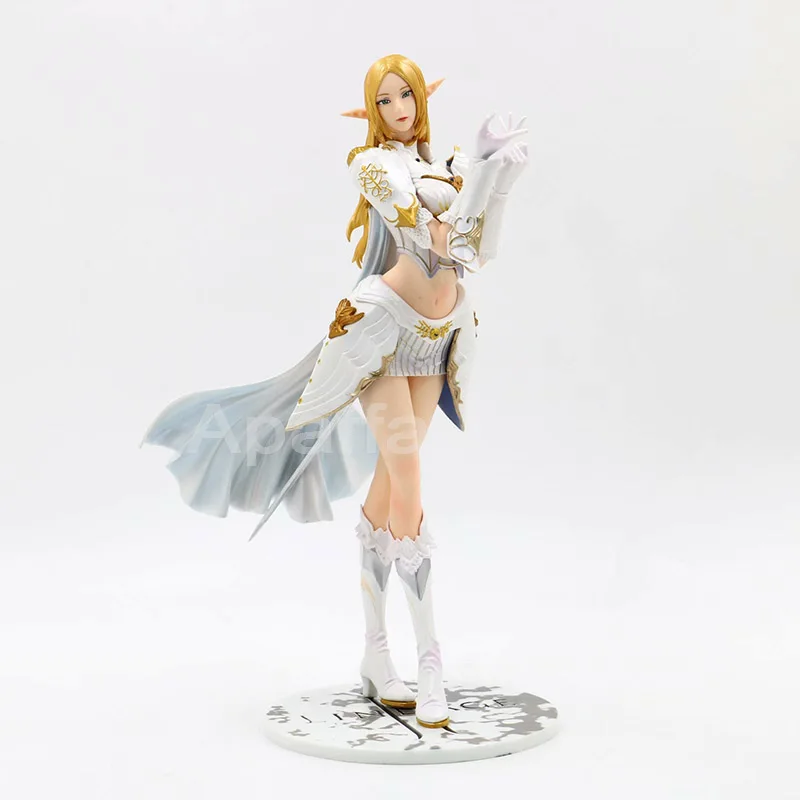 

26CM Anime Figure Lineage Heaven 2 Elf Female Mage 1/7 Scale Painted PVC Action Figure Collection Model Toys