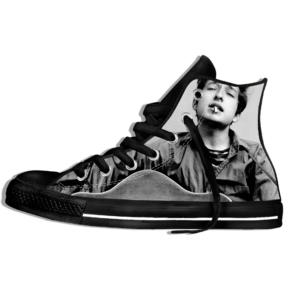 Мужские кроссовки Bob Dylan Plimsolls Hotable, парусиновые, дышащие, на заказ, с изображением логотипа, Zapatos De Mujer
