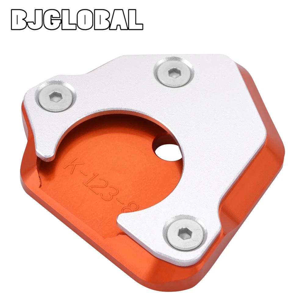 Для KTM Duke 390 125 250 Duke390 Запчасти Kickstand боковая стойка накладка пластина станок с ЧПУ для ног увеличитель боковой стойки удлинитель