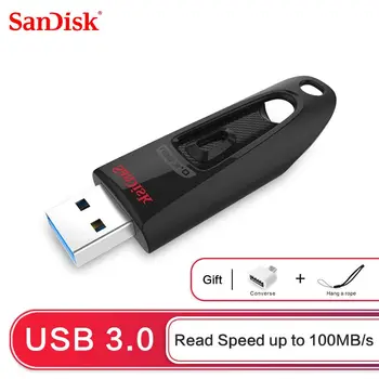 

SanDisk CZ48 USB 3.0 Flash Drive Disk 128GB 64GB 32GB 16GB Pen Drive Tiny Pendrive Memory Stick Storage Device Flash drive