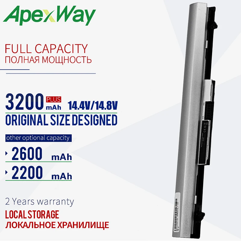 2200mAh 14 8 v Аккумулятор для ноутбука Hp RO04XL RO06XL HSTNN-LB7A HSTNN-PB6P HSTNN-Q96C 400 430 440 G3 P3G13AA 811347-001 |