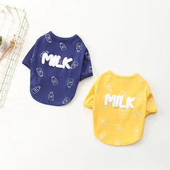 

et Dog Clothes For Small Dogs Breathable Cat Clothes Clothing Dog Shirt Vest Jersey Puppy Chihuahua T-shirt Cats Supplies Cute