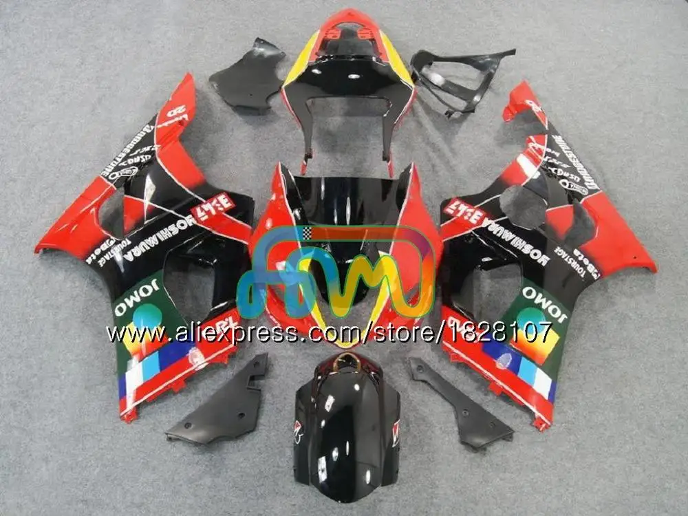 Корпус для SUZUKI GSXR-1000 GSXR1000 03 04 41BS. 6 черных масок west 1000CC GSX-R1000 GSX R1000 03 04 K3 GSXR 1000 CC 2003 2004 Обтекатель - Цвет: No. 26