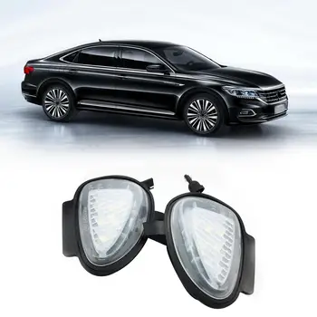

2Pcs 6000K 12V 3W Rearview Mirror Lamp Turn Signal Light For Golf 6 GTI 09 Convertible 2012-2015 Passat B7 2011 Touran 2010