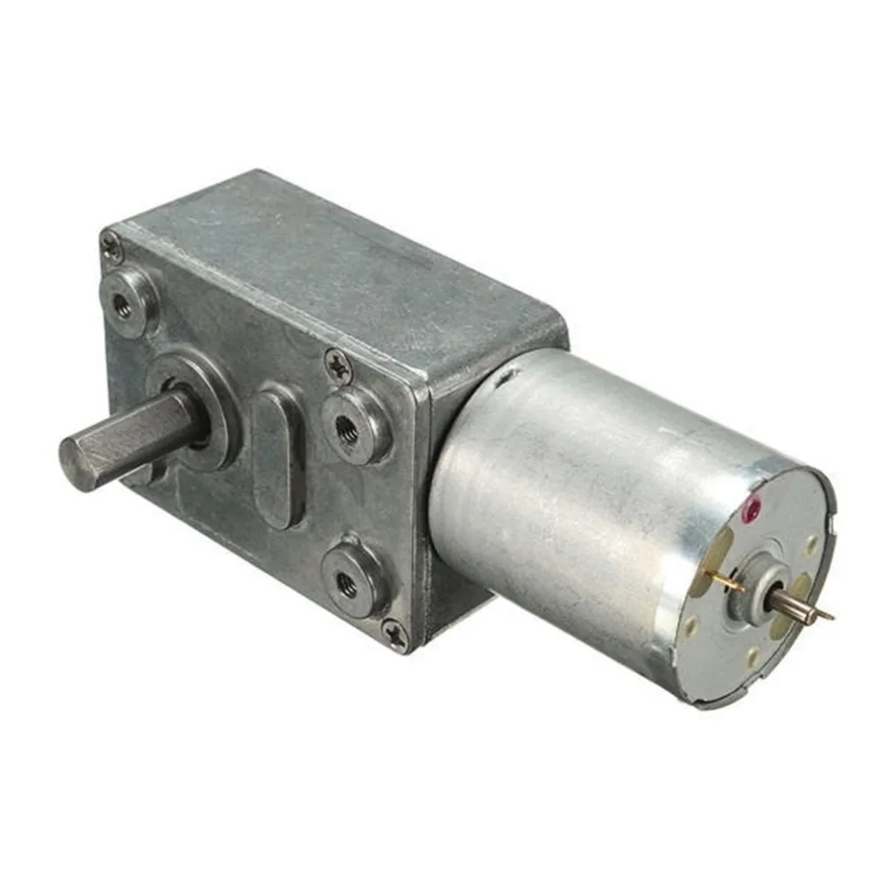 Gw370 Dc 12v 120rpm Высокий крутящий момент турбо мотор с червячной передачей редуктор