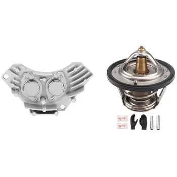 

Heater Motor Blower Fan Resistor 698032 644178AB 847283W for Peugeot 106 405 & Engine Coolant Thermostat with Tool Kit