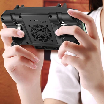 

Mobile Phone Game Trigger Convenient Practical User-friendly Design for PUBG Joystick Fire Button Aim Key L1R1 Shooter