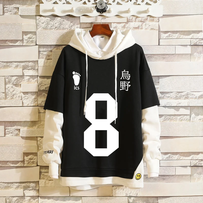 Haikyuu Cosplay Hoodies Karasuno Volleyball Club Costume Sweatshirt Adult Unisex Hooded Sweater Spring and Autumn0 (9)