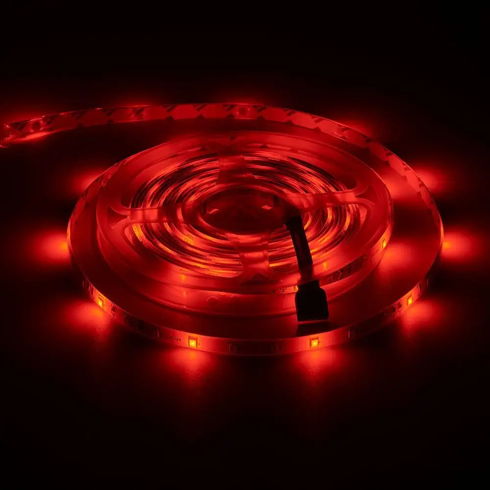 RGB гибкий светодиодный фонарь для автомобиля DC 12V Стайлинг Автомобильный интерьер атмосферные огни 1 комплект