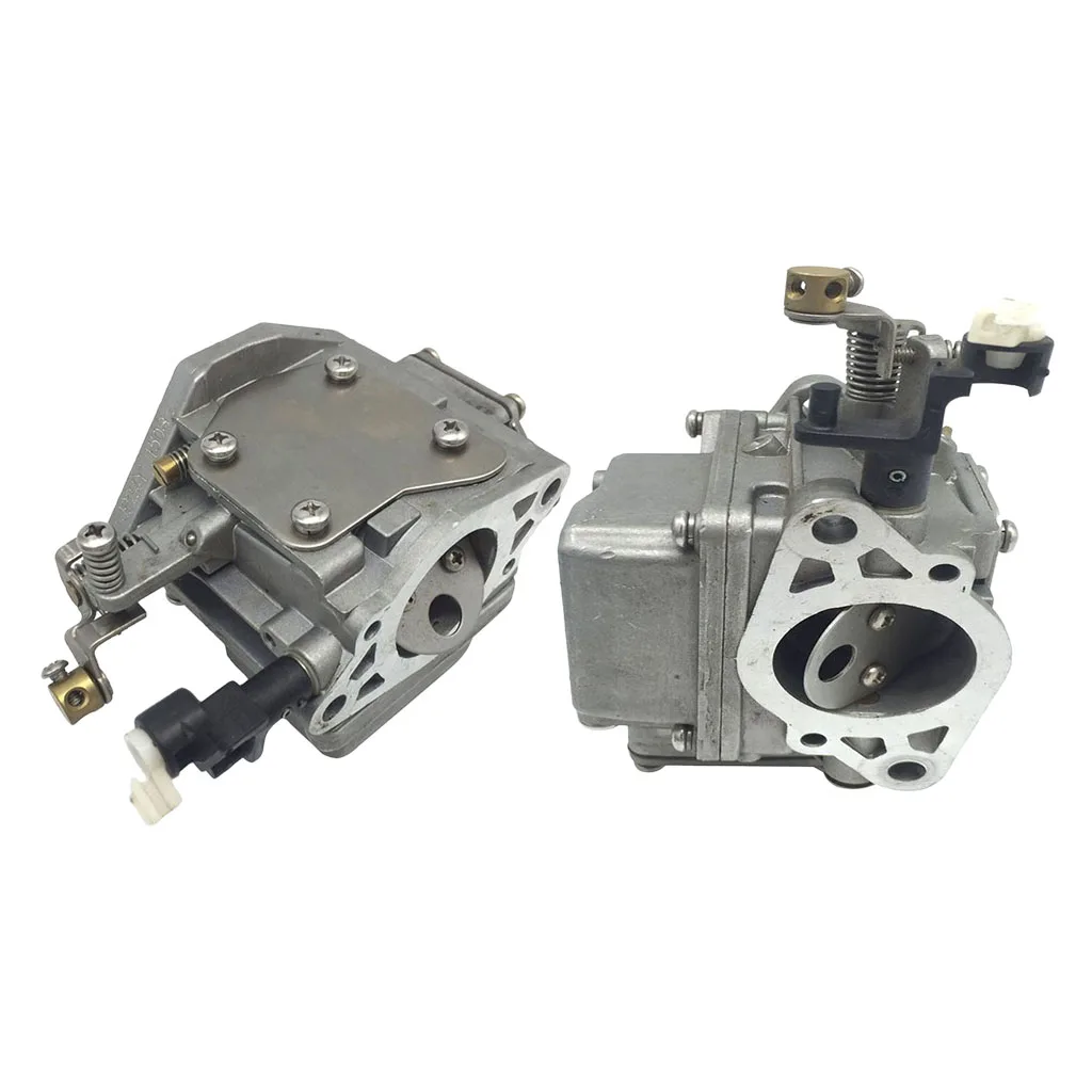 2 шт. Карбюратор Carb для Yamaha подвесной 9.9hp 15hp 63V-14301-00 2-тактный