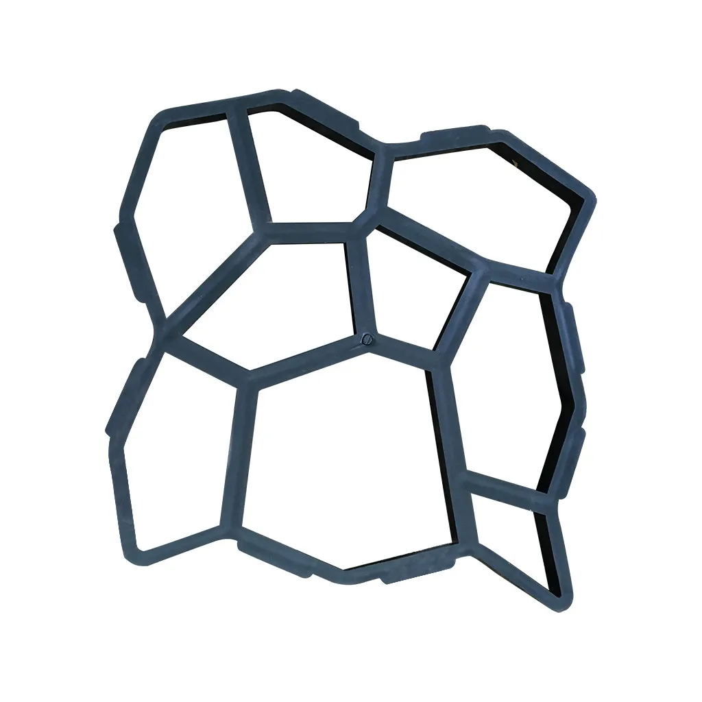 Model 4(50x50x3cm) 12 стилей, многоразовые формы для изготовления бетонных дорожек, шаговый камень, асфальтоукладчик, газон, патио, двор, сад, сделай сам, тротуар, тротуарная плитка, плесень - Цвет: Model 4(50x50x3cm)