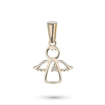 

Pendant made of yellow gold with diamond e0301pd03171700