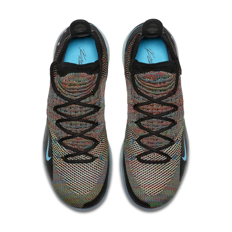 Оригинальные оригинальные мужские баскетбольные кроссовки ZOOM KD11 EP Culture, спортивные уличные кроссовки, низкие Дышащие сетчатые резиновые кроссовки AO2605
