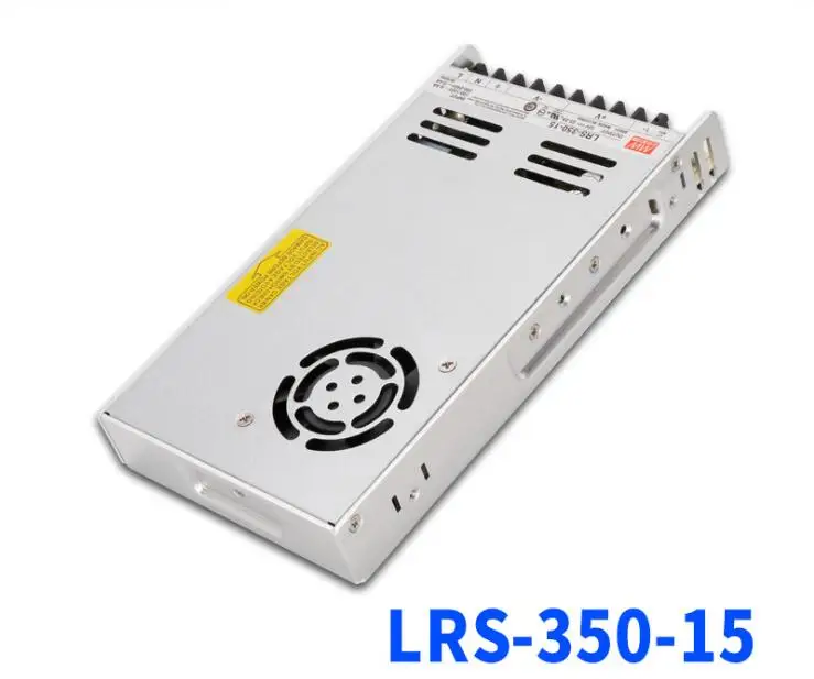 [Семь Неоновые] бренд MEAN WELL представляет LRS-350-15 15V 23.2A 350 Вт высокой мощности Мощность высокая эффективность один Выход переключение Питание