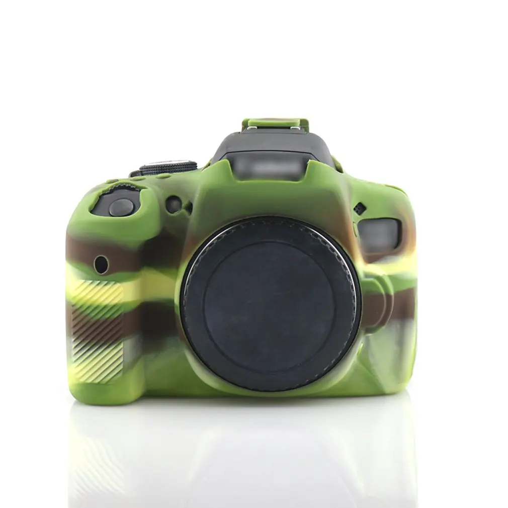 Мягкий силиконовый резиновый защитный чехол для камеры для Canon 6D 6D2 5D3 5D4 80D 800D 1300D 1500D 750D сумка для камеры