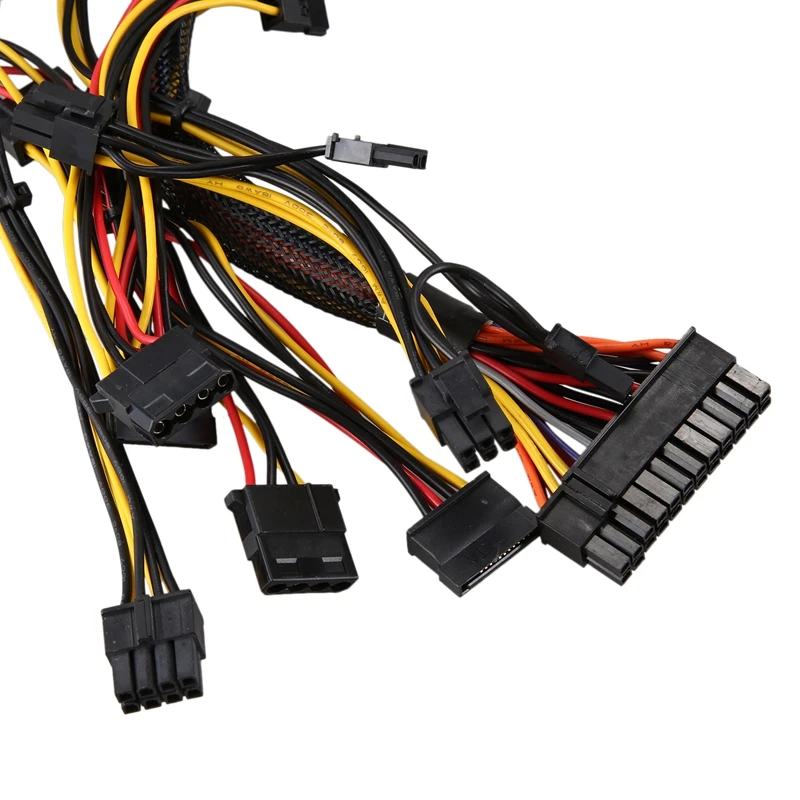650 Вт тихий с вентилятором ATX 12V 4/8 Pin PC блок питания модульный SLI подсветкой
