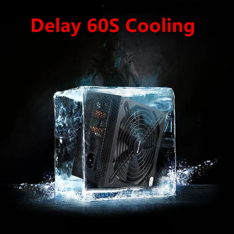 New PSU For Huntkey ATX Half Module RTX2080Ti RX590 600W Power Supply MVP 600 HK700-34FP