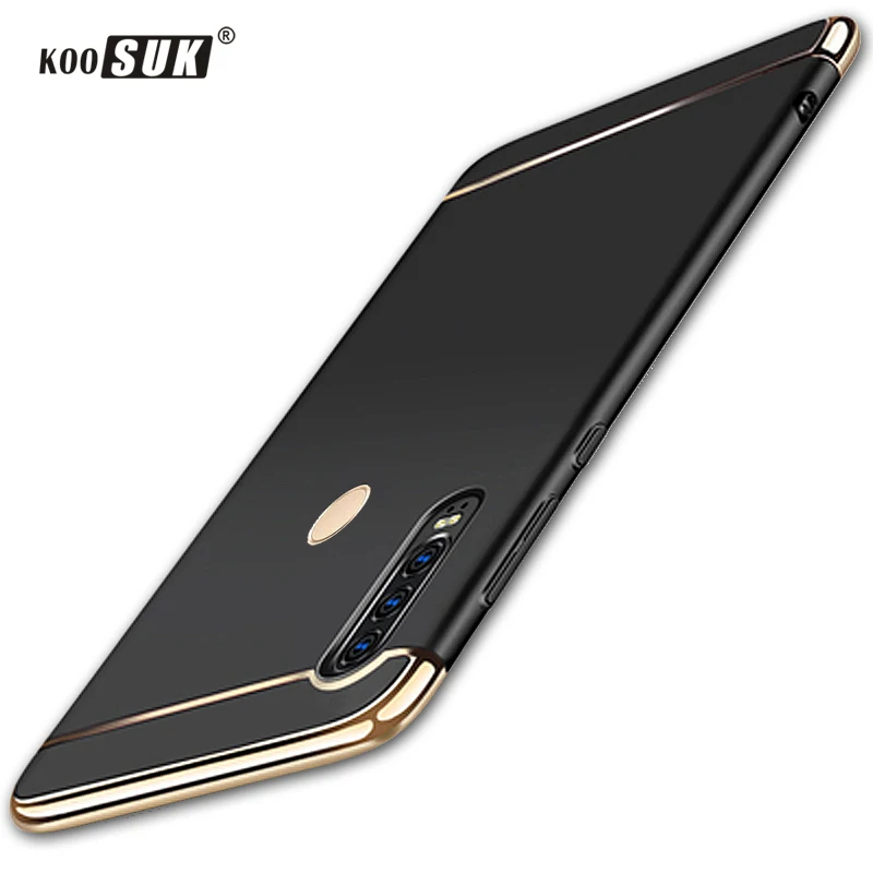 Huawei Ascend P30 Lite полный защитный чехол 3 в 1 позолоченный чехол для телефона для huawei P30 Pro Твердый Чехол
