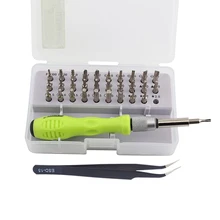 Precision Screwdriver Set Of 33 In 1 Mini Magnetic Screwdriver Set Phone Mobile For Ipad Camera Maintenance Tool With Tweezer newest mini cordless electric power screwdriver for phone xbox rc toys camera precise repair tool bits for ipad mobile camera