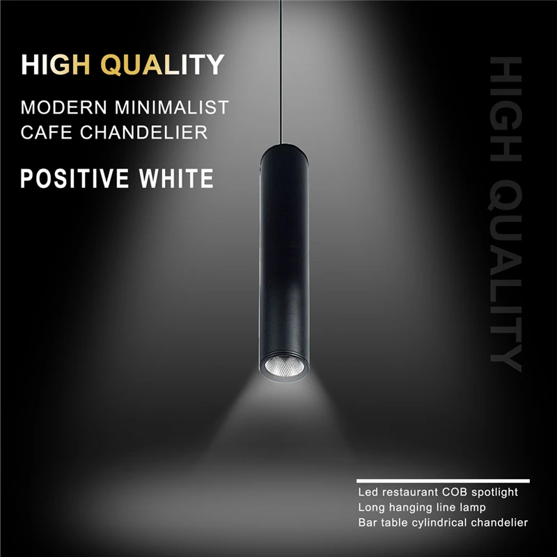 Хит продаж черные высококачественные современные минималистичные люстры для
