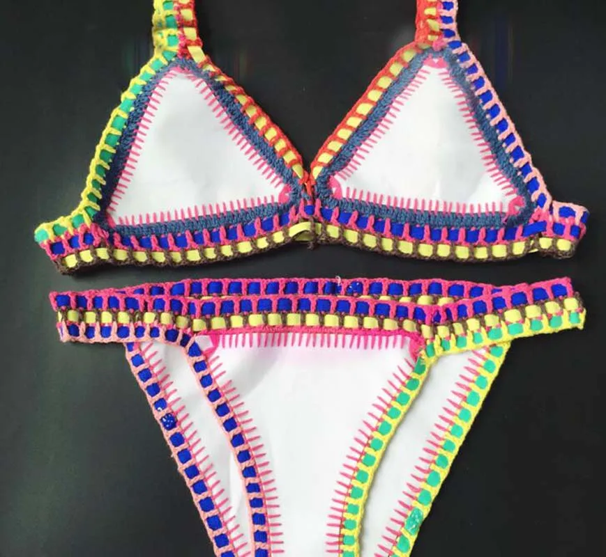 Tanie Darmowa wysyłka nowych kobiet Sexy Fashion Design Bikini Casual plaża pływanie bielizna sklep