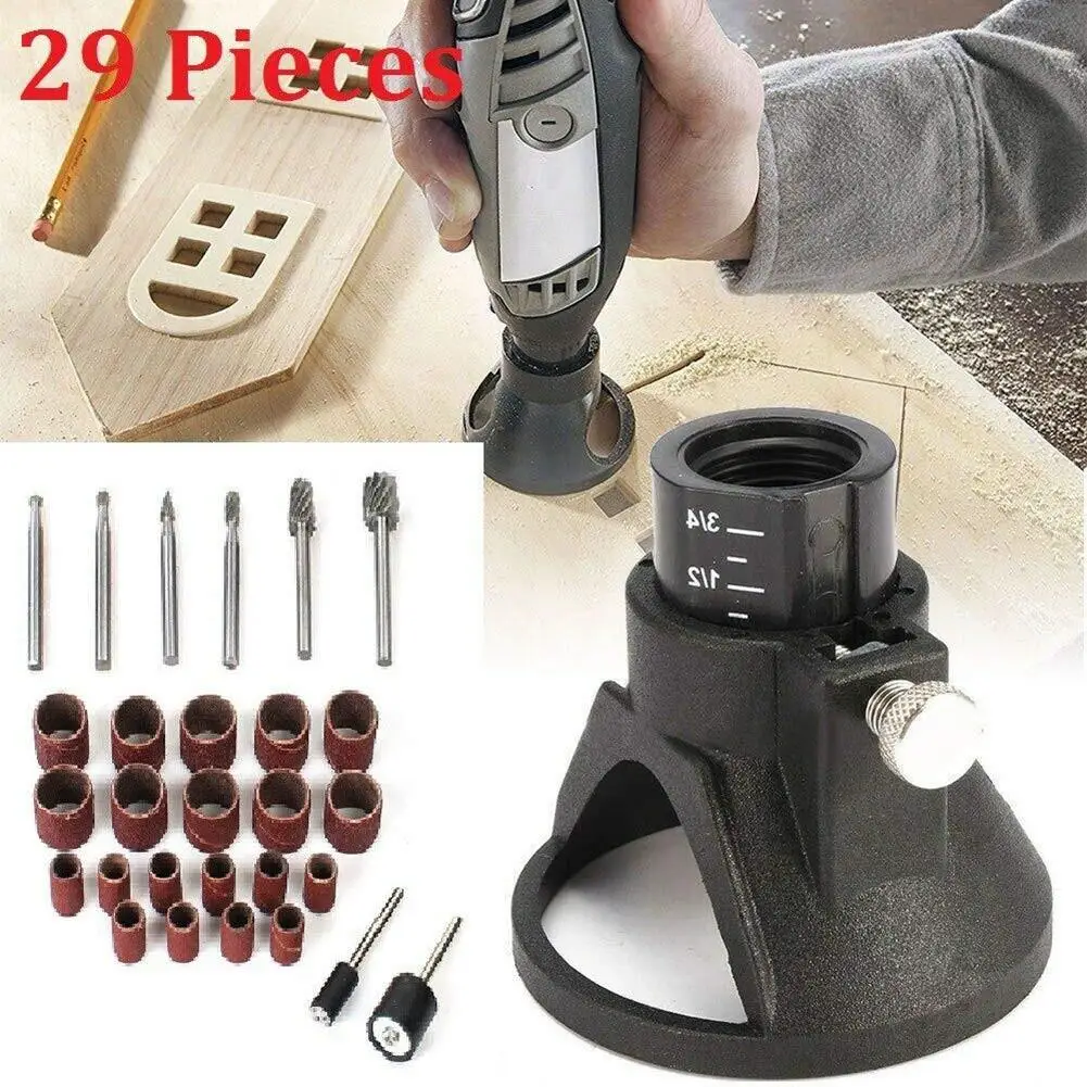 29 шт. Dremel роторный инструмент Мини дрель инструменты для работы по дереву набор сверл с шлифовкой деревянные инструменты Dremel дрель
