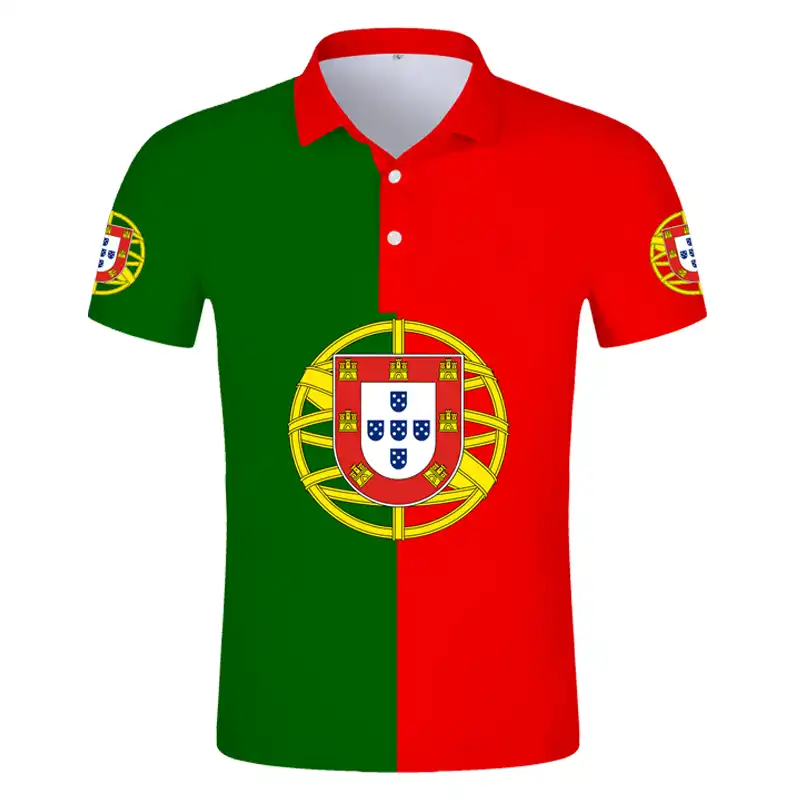 Camiseta Polo De Portugal Con Nombre Personalizado Ropa De Dia Nacional De Portugal Polo Aliexpress