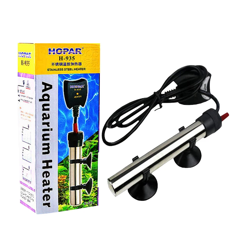 25 Вт 50 Вт 100 Вт подогреватель для аквариума погружной аквариум с регулируемой водой 220 В