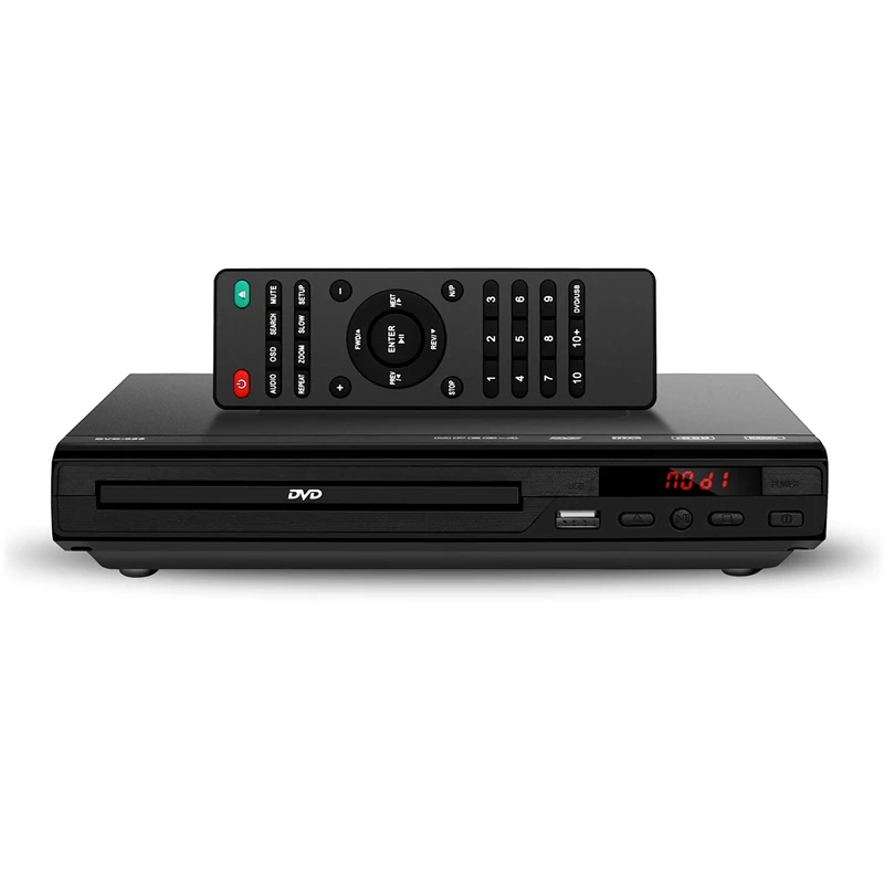 ABKT-DVD-плеер для домашней поддержки USB порт компактный многоканальный DVD/SVCD/CD/Disc плеер с пультом дистанционного управления, встроенный PAL/NTSC S
