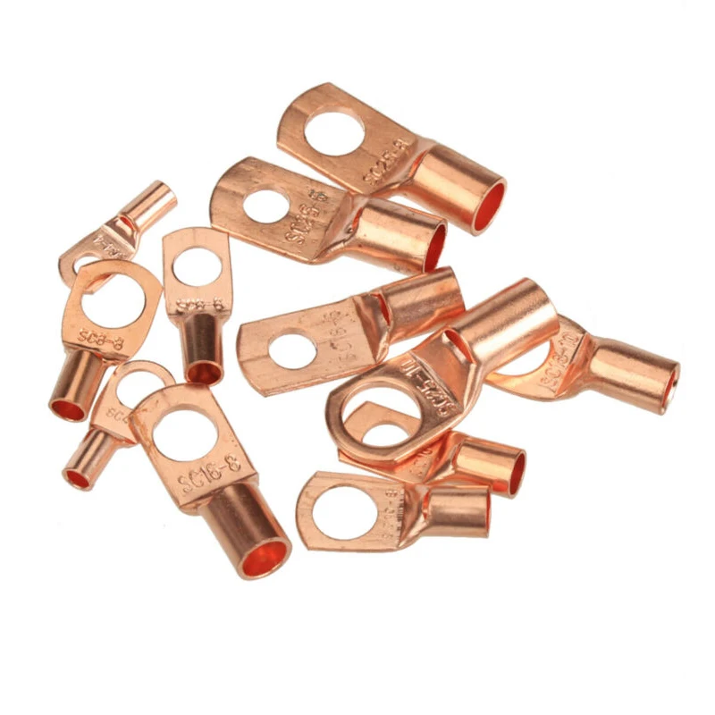 

170 Boxed Electrical Copper Lug Cable Wire Connectors Crimp Terminal SC4-25 Kit