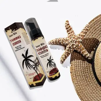 

100ml Self Tanner Body Bronzer Skin Moisturizing Sunless Lotion Tanning Airy Get Mousse Healthy Skin F8O0