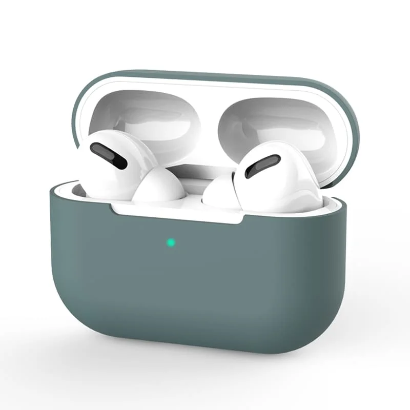 Роскошный цветной мягкий силиконовый тонкий чехол для Airpods, защитный чехол для наушников, противоскользящий чехол для Apple AirPods Pro EarPods противоударный