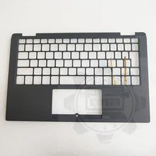 Замена Великобритании Упор для рук верхний чехол для Dell XPS 13 9365 с устройством отпечатков пальцев светодиодный кабель LF-D782P 0F2H4N 0TJGV3