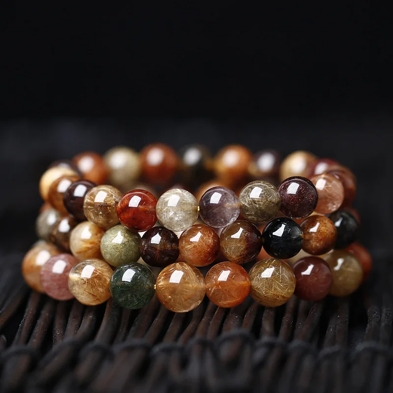 

color hair crystal bracelet