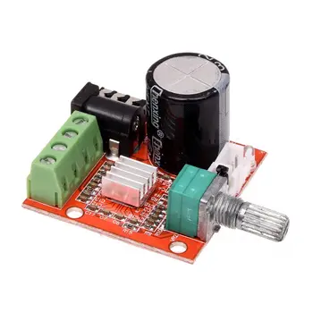 

Mini Hi-Fi Audio Stereo Amplifier 2x10W PAM8610 Dual Channel D Class Module