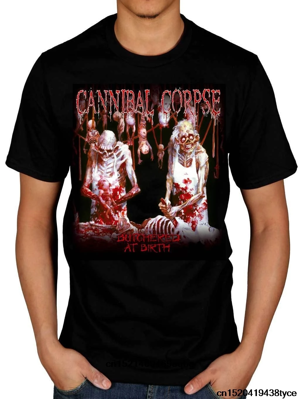 Новая футболка Cannibal Corpse Butchered At Birth Футболка Death Metal Band Tomb Skull дизайнерские топы на
