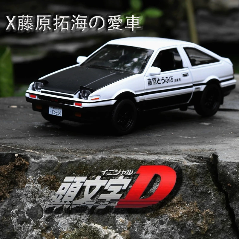 イニシャルD トヨタ AE86 1/24 メタル Jada Toys Initial D 1:24 Die Cast Metal Toyota Trueno AE86