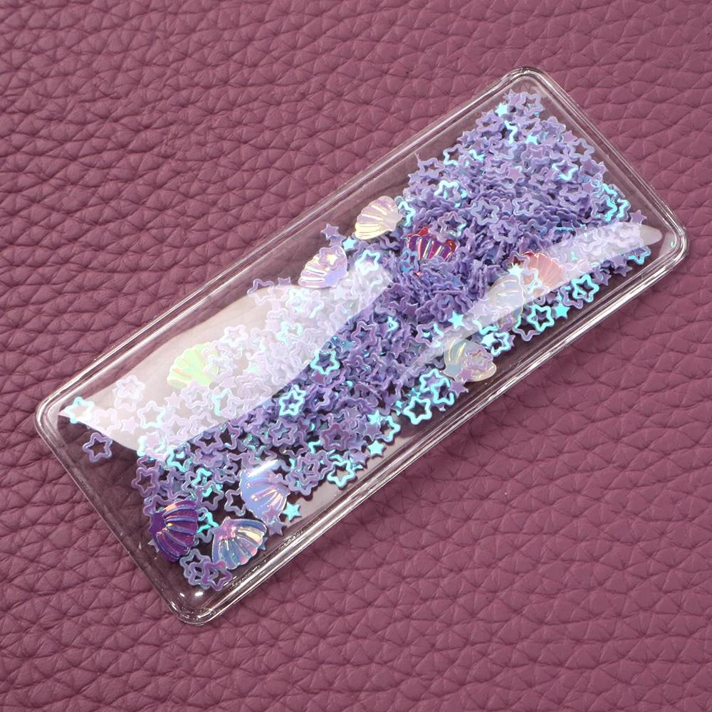David accessories 88x38mm Прозрачный Блестки для волос Клип заколки для художественного оформления ногтей, ручная работа ремесла домашнего декора аксессуары(10 шт.), "сделай сам", ручная работа, 10Yc7386
