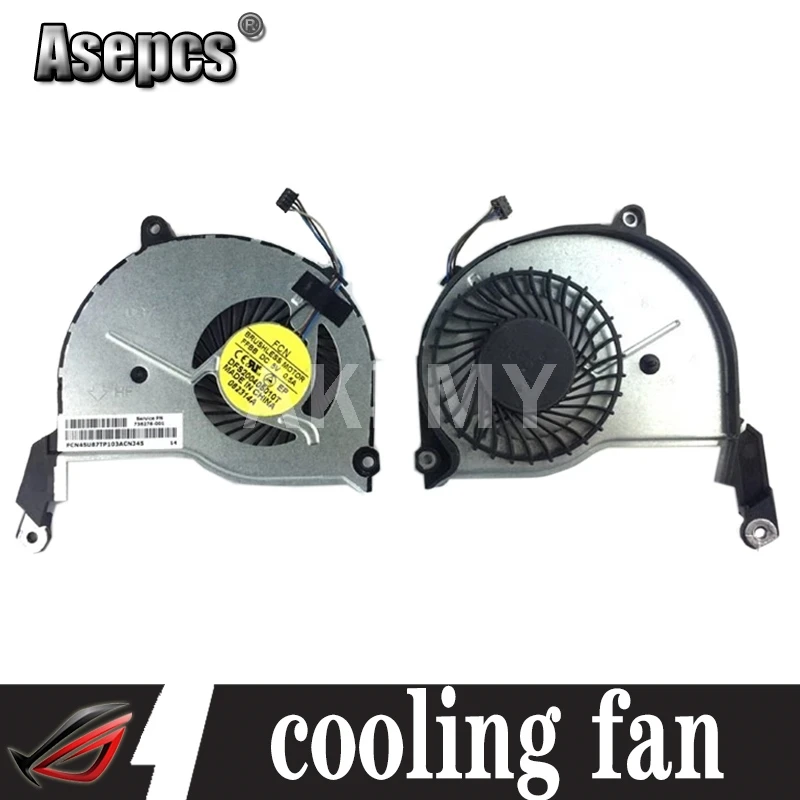 Akemy для HP Pavilion 14-N 15 15-n Вентилятор охлаждения 732068-001 736278-001 736218-001 BSB0705HC-DC20 DFS531105MC0T FFQ9