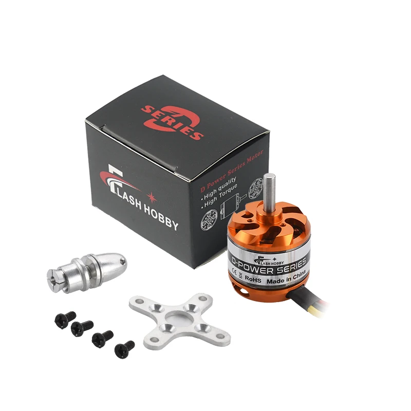 FlashHobby D3536 1450KV/1250KV/1000KV/910KV бесщеточный Outrunner мотор с 2-4s Lipo | Игрушки и хобби