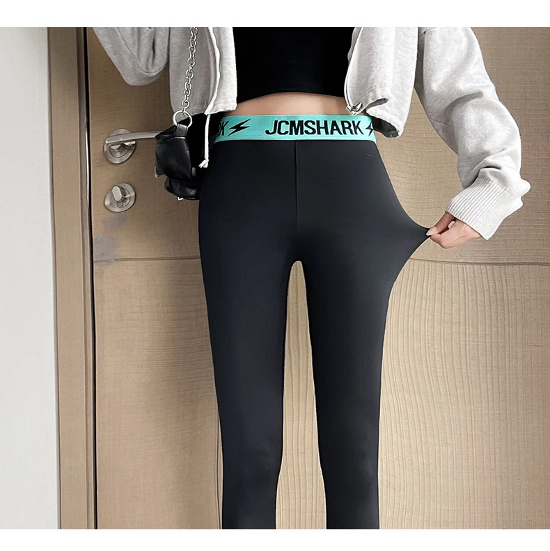 BIVIGAOS Green High Waist Lightning Sharkskin Leggings Women Slim Bodybuilding Sports Leggings Thin Black Sexy Fitness Leggings carhartt leggings