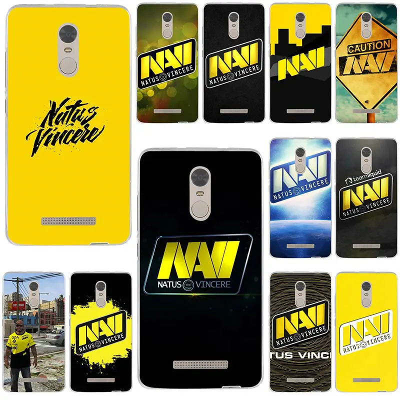Чехол Natus Vincere Navi для Xiaomi Mi Redmi Note 3 S 4 4X 4A 5 5S 5A 6 6X 6A 8 A1 Pro Plus Max мягкий силиконовый