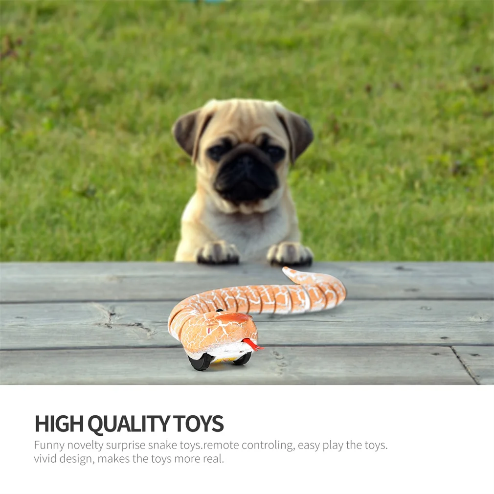 OCDAY RC Змея с дистанционным управлением рождественское пластиковое яйцо Гремучая