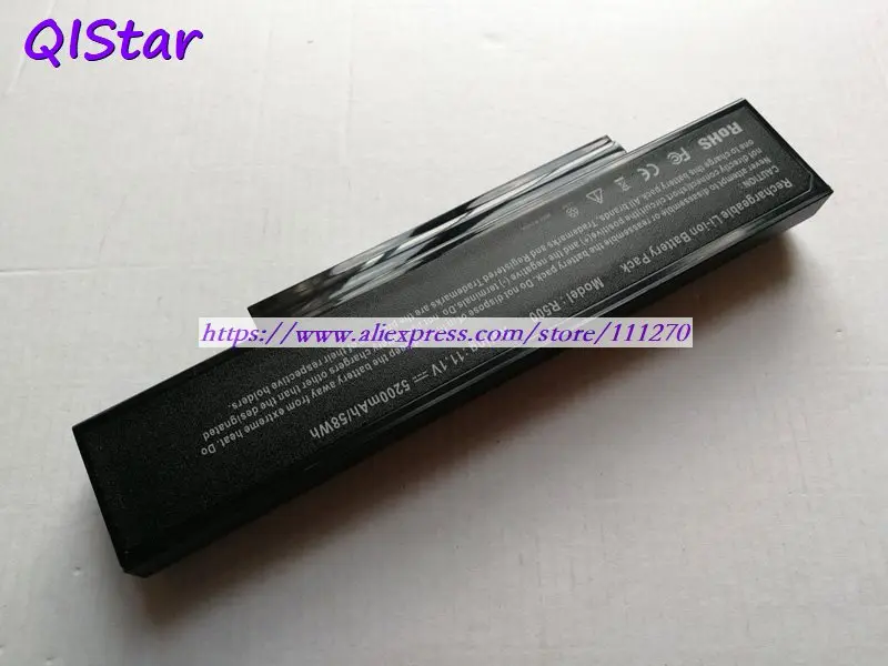 QISTAR 11,1 V 5200mAh натуральная LB62119E Аккумулятор для ноутбука Lg R500 S210-K.CBMAG S510 S510-X ноутбук