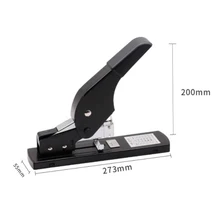 Металлический степлер тяжелого типа, переплет, скоба, 120 листов, Офисные инструменты, скобы, 23/6-23/15 скоб